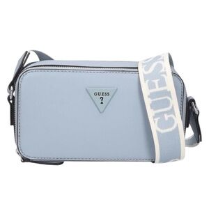 GUESS Light Blue Crossbody Bag with Logo Strap